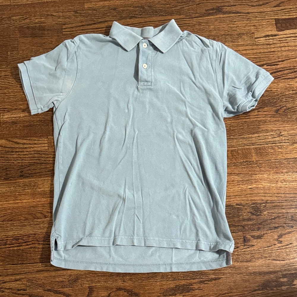 GAP Men's Sky Blue Polo Shirt